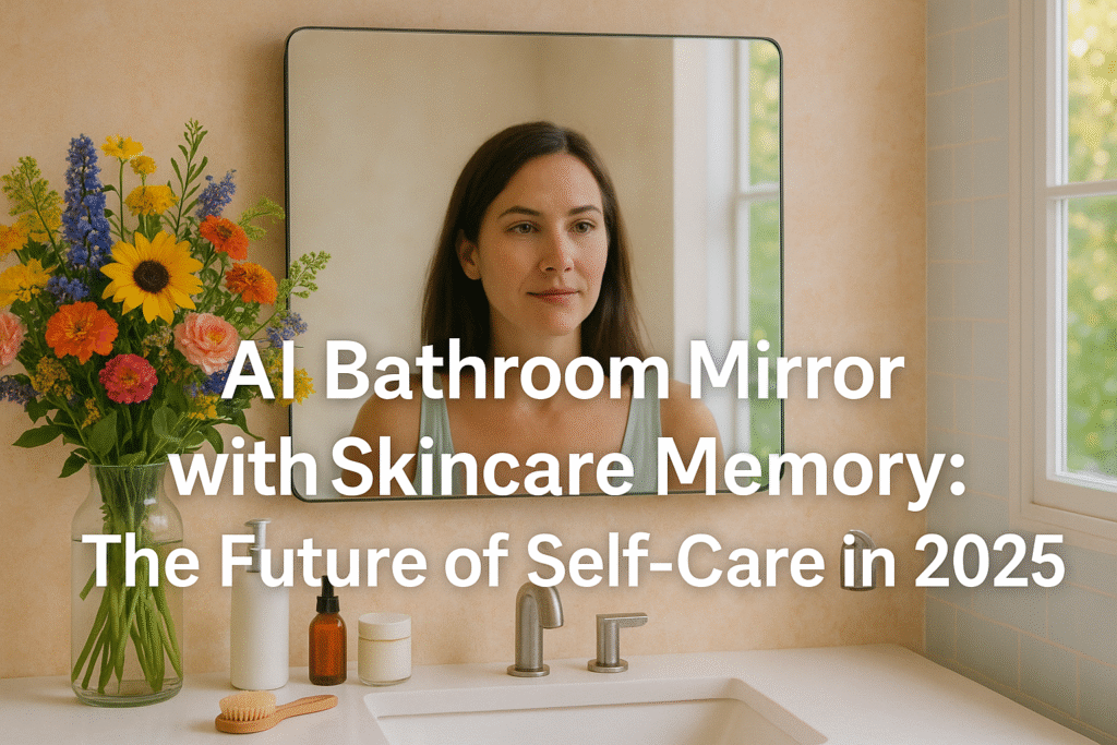 AI bathroom mirror