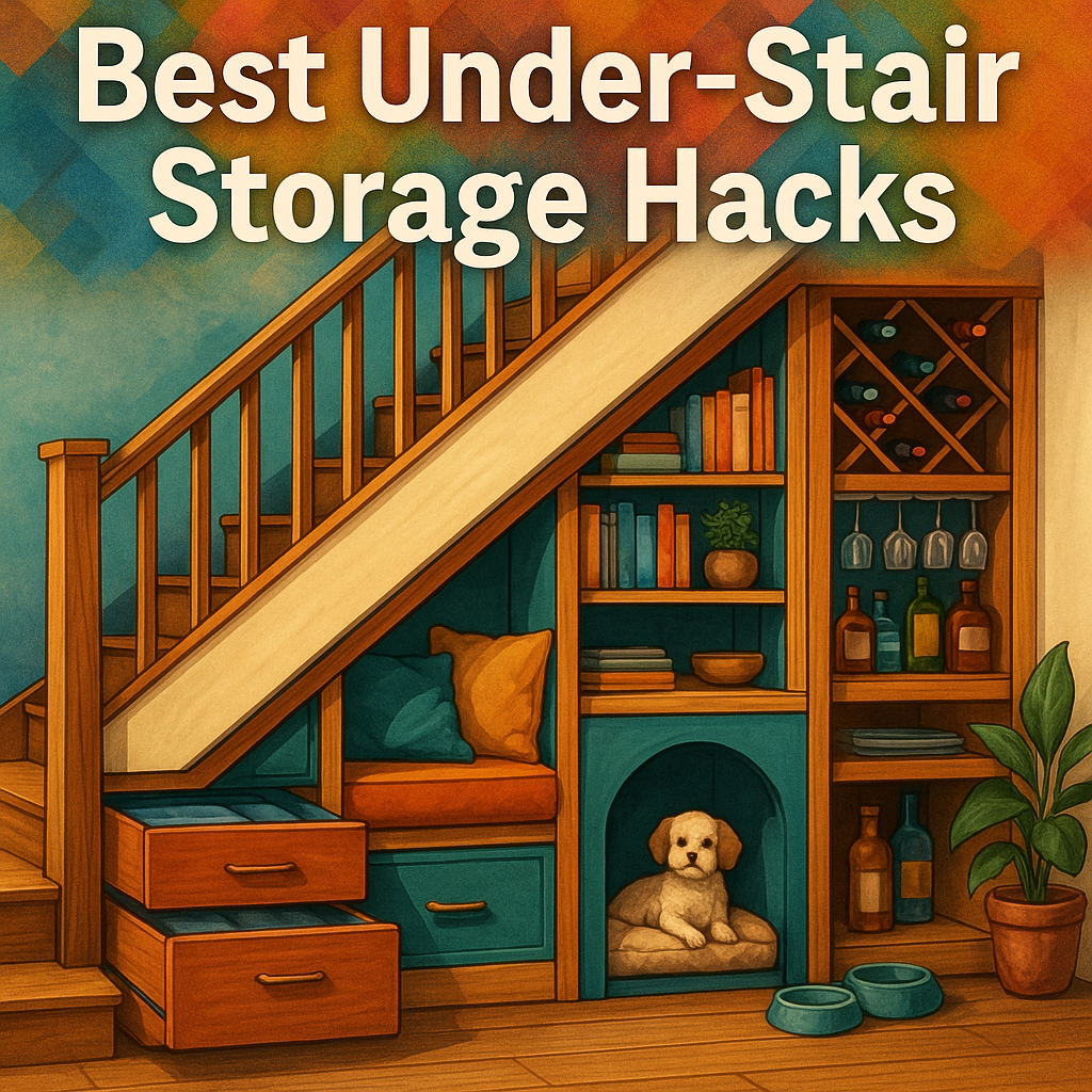 Best Under Stair Storage Hacks