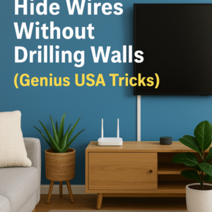 how to hide wires