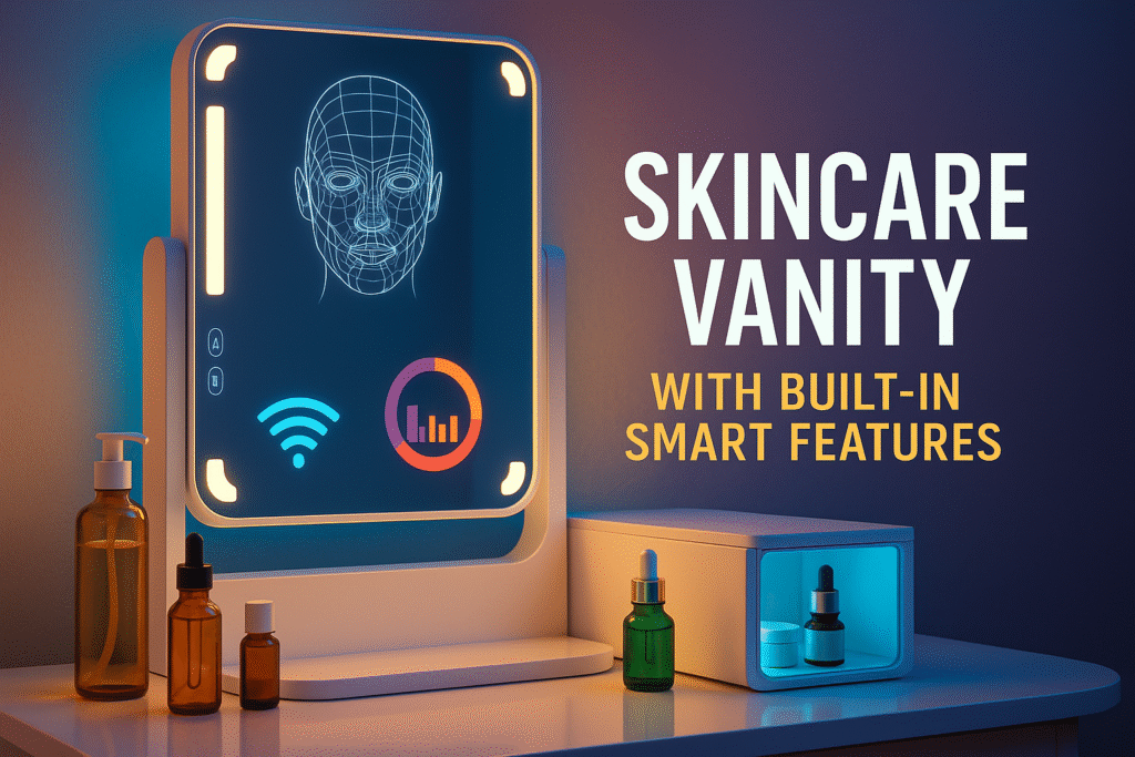 Skincare vanity