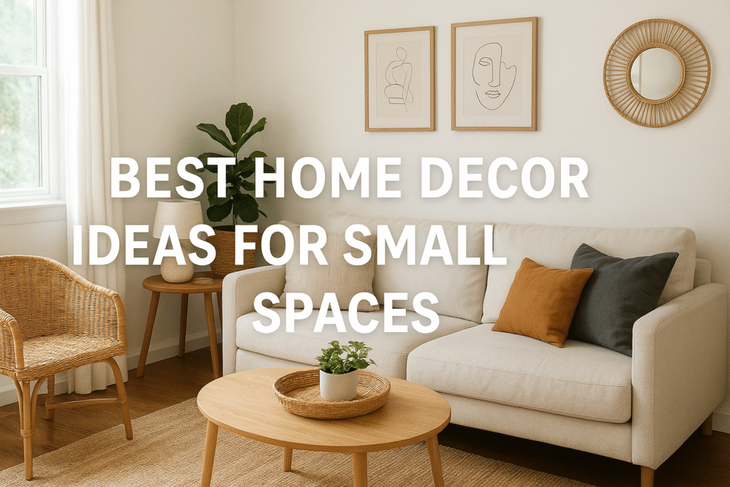 best home decor ideas for small spaces